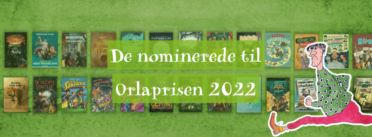 Nominerede til Orlaprisen 2022