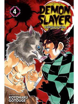 Koyoharu Gotouge: Demon Slayer: Kimetsu no Yaiba, Volume 4 : Robust Blade