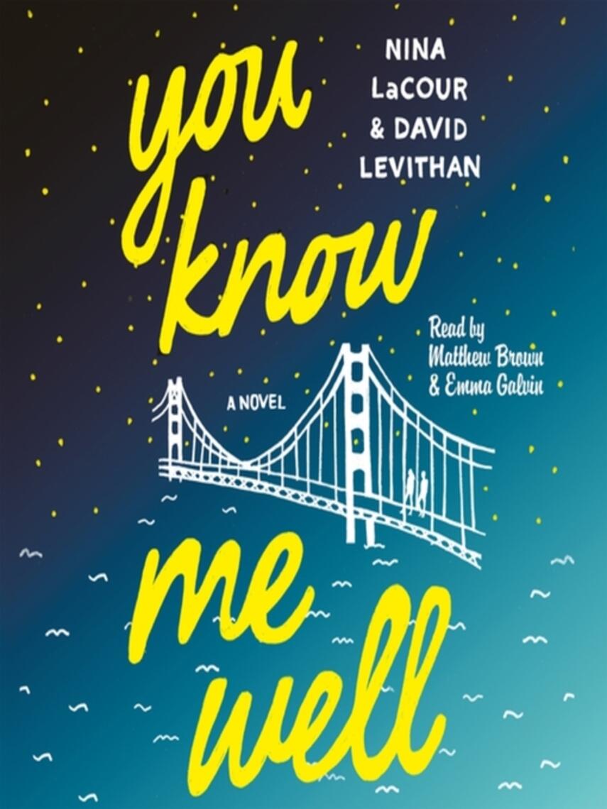 Nina LaCour: You Know Me Well : A Novel