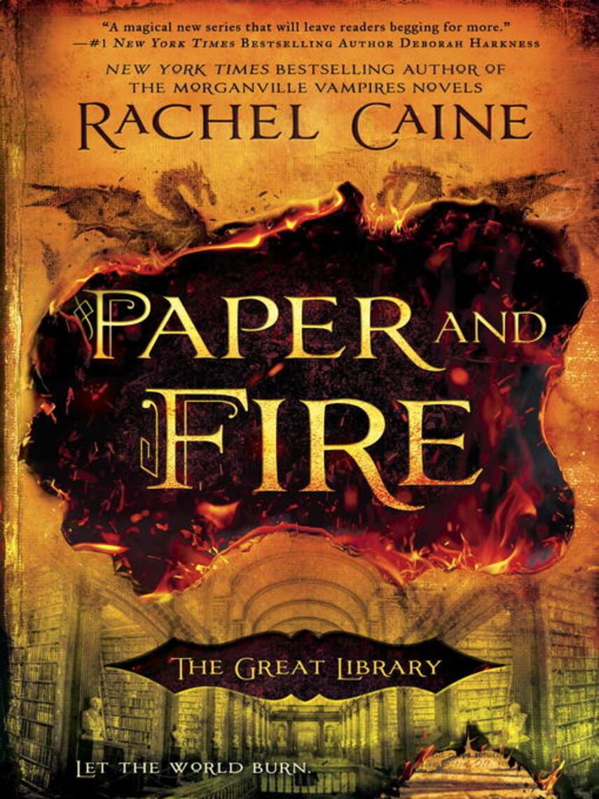 Rachel Caine: Paper and Fire