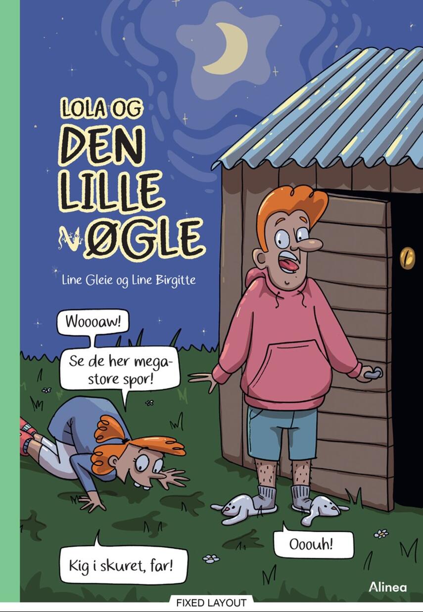 Line Gleie: Lola og den lille øgle