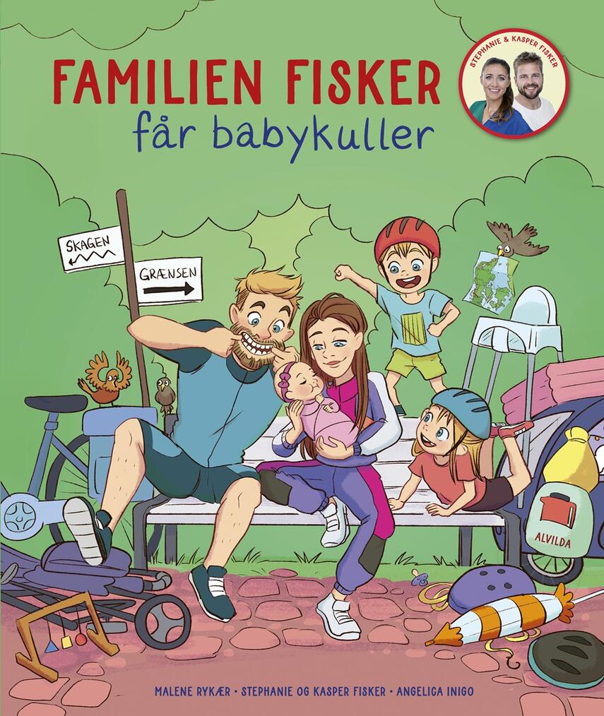 Malene Rykær, Angelica Inigo: Familien Fisker får babykuller