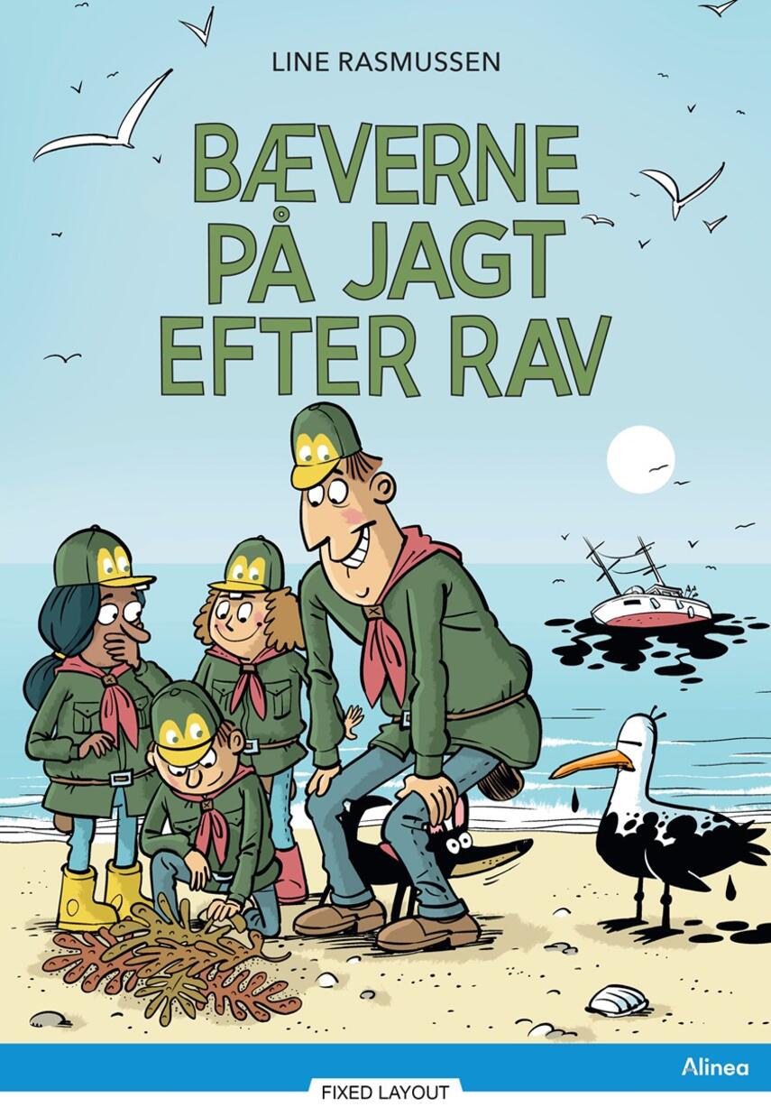 Line Rasmussen (f. 1984-05-22): Bæverne på jagt efter rav