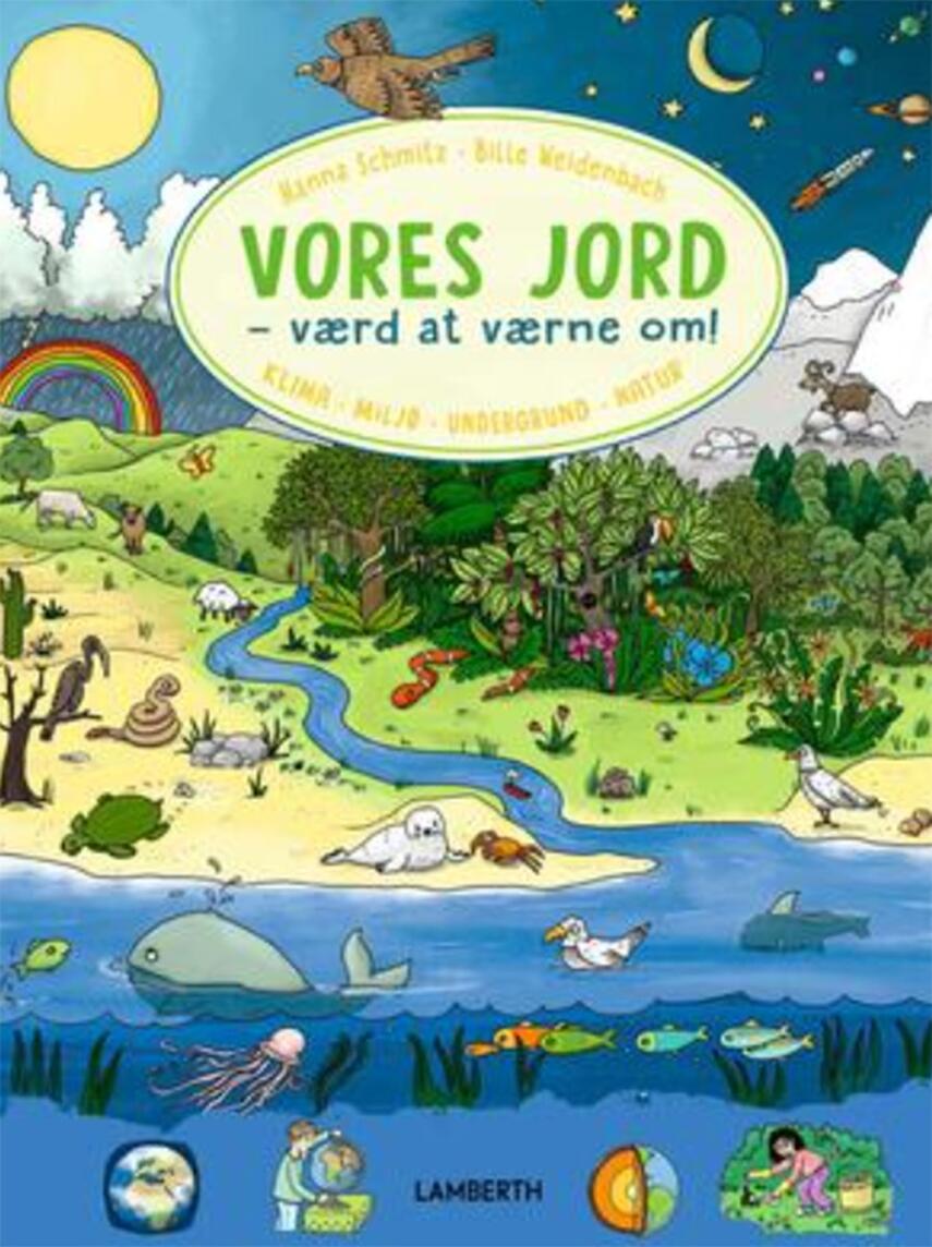 Hanna Schmitz: Vores jord : værd at værne om : klima, miljø, undergrund, natur