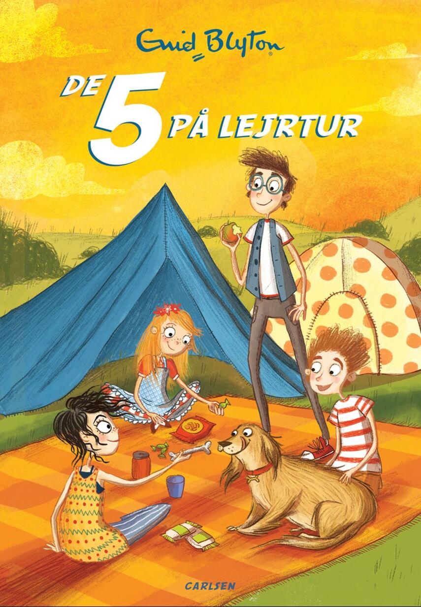 Enid Blyton: De 5 på lejrtur