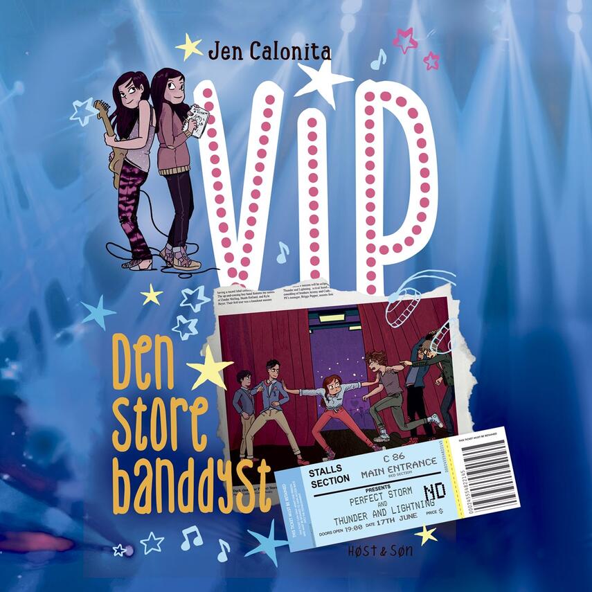 Jen Calonita (f. 1973): VIP - den store banddyst