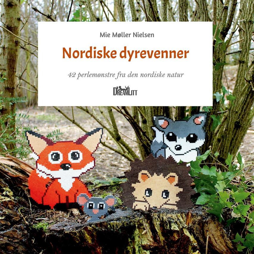 Mie Møller Nielsen (f. 1988): Nordiske dyrevenner : 42 perlemønstre fra den nordiske natur