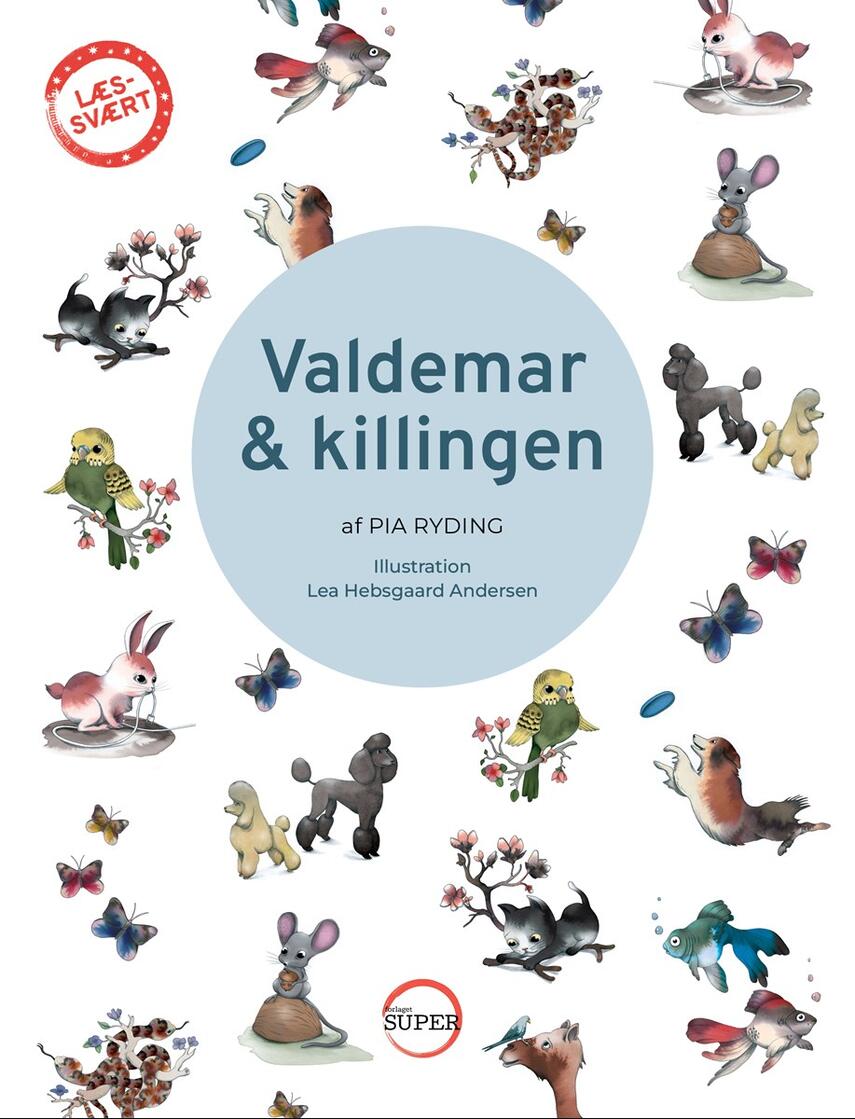 Pia Ryding (f. 1967): Valdemar & killingen : en læs-svært bog